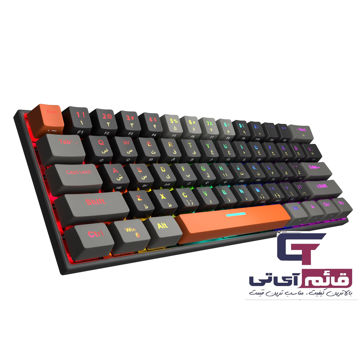 کیبورد گیمینگ مکانیکال تسکو مدل Gaming Mechanical Keyboard Tsco TK 8161 در قائم آی تی 