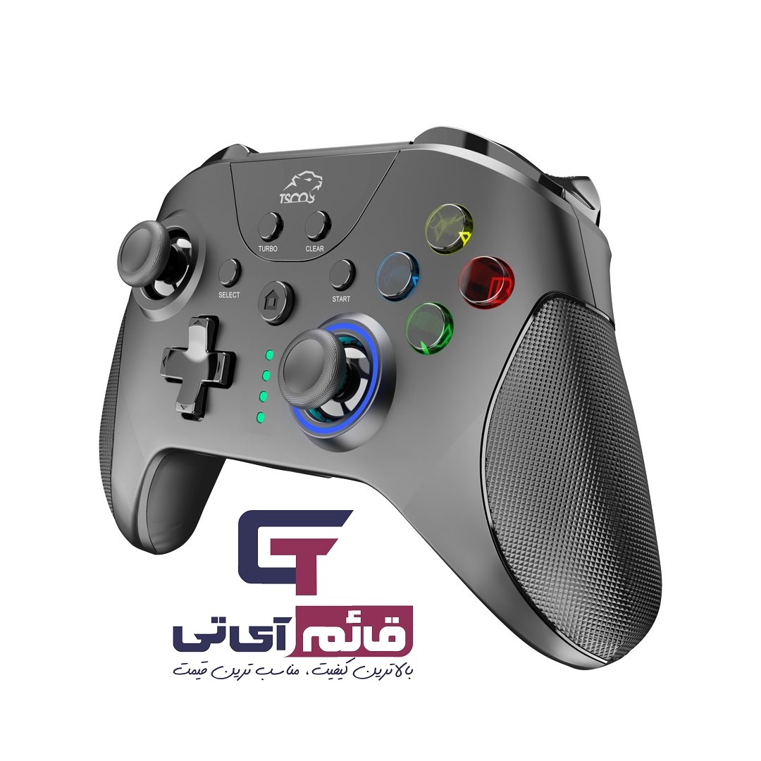 دسته بازی بی سیم تسکو مدل Wireless Game Pad Tsco TG 133W در قائم آی تی 