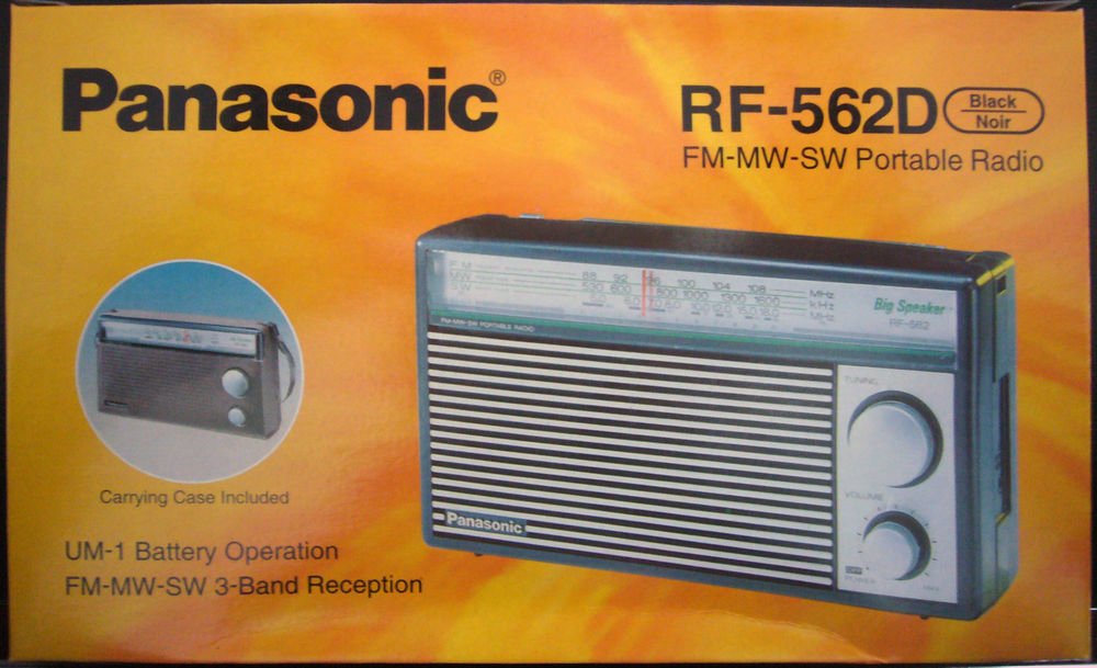رادیو پاناسونیک مدل RADIO PANASONIC RF-562 DD2  در قائم آی تی 