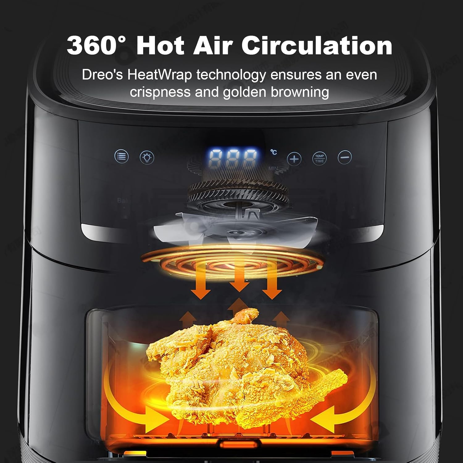 خرید و قیمت هواپز و سرخ کن بدون روغن شیائومی زوله له مدل Xiaomi Zolele Air Fryer ZA005 در قائم آی تی