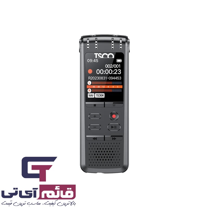 خرید و قیمت ضبط کننده دیجیتالی صدا تسکو مدل Voice Recorder Tsco TR 905 در قائم آی تی 