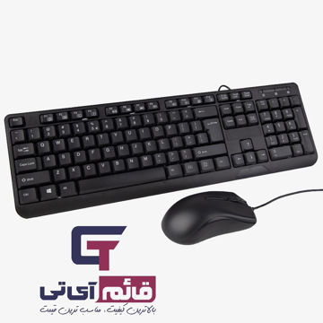 خرید و قیمت کیبورد و ماوس با سیم بیاند مدل Keyboard & Mouse Beyond BM 3410 USB در قائم آی تی 