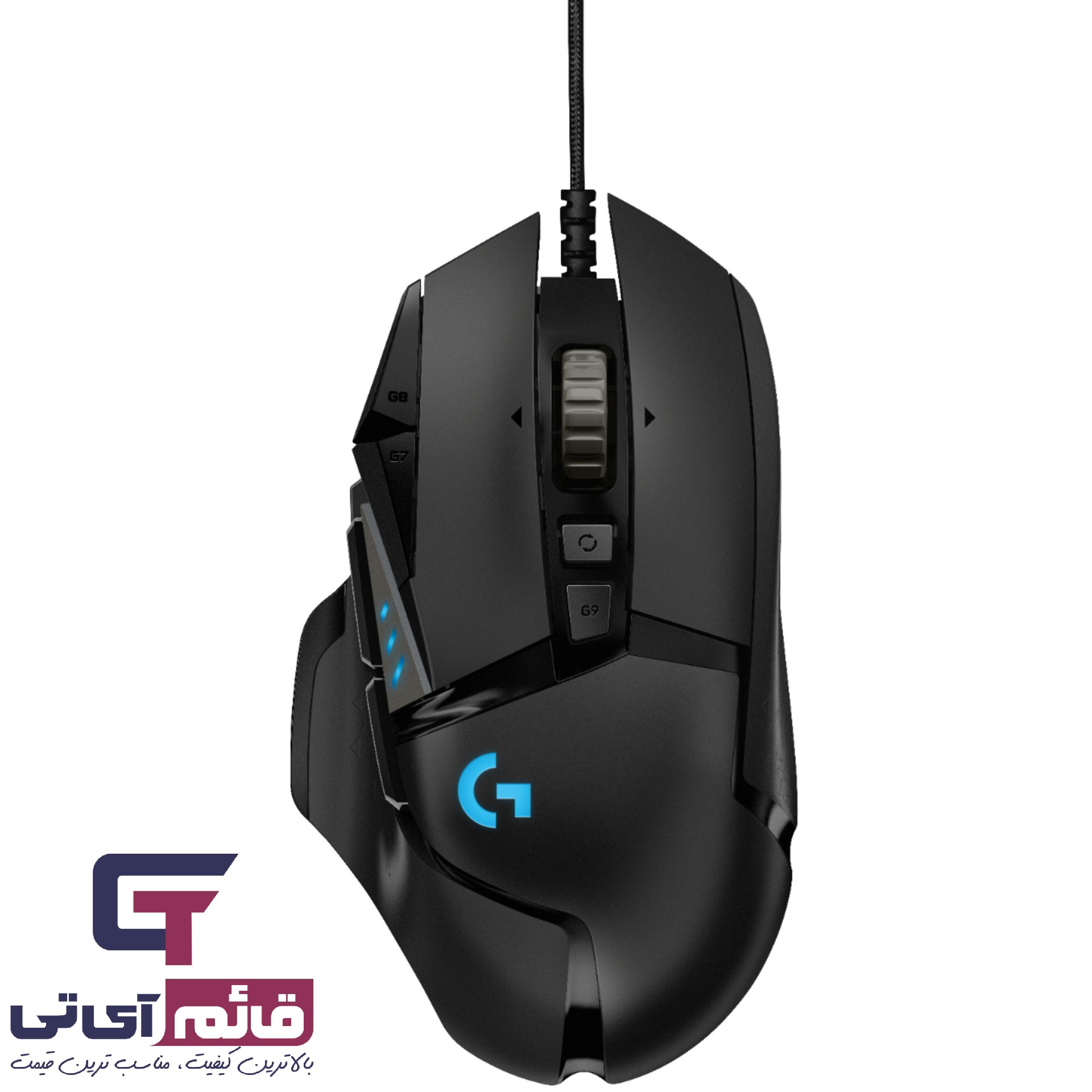 خرید و قیمت ماوس مخصوص بازی لاجیتک مدلMOUSE GAMING LOGITECH  G502 Hero Play Advanced در قائم آی تی 
