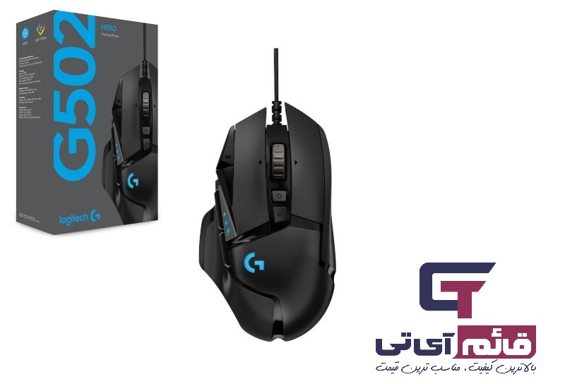 خرید و قیمت ماوس مخصوص بازی لاجیتک مدلMOUSE GAMING LOGITECH  G502 Hero Play Advanced در قائم آی تی 