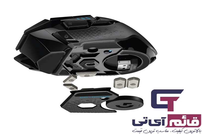 خرید و قیمت ماوس گیمینگ بی سیم لاجیتک مدل Wireless Gaming Mouse Logitech G502 LightSpeaad در قائم آی تی 