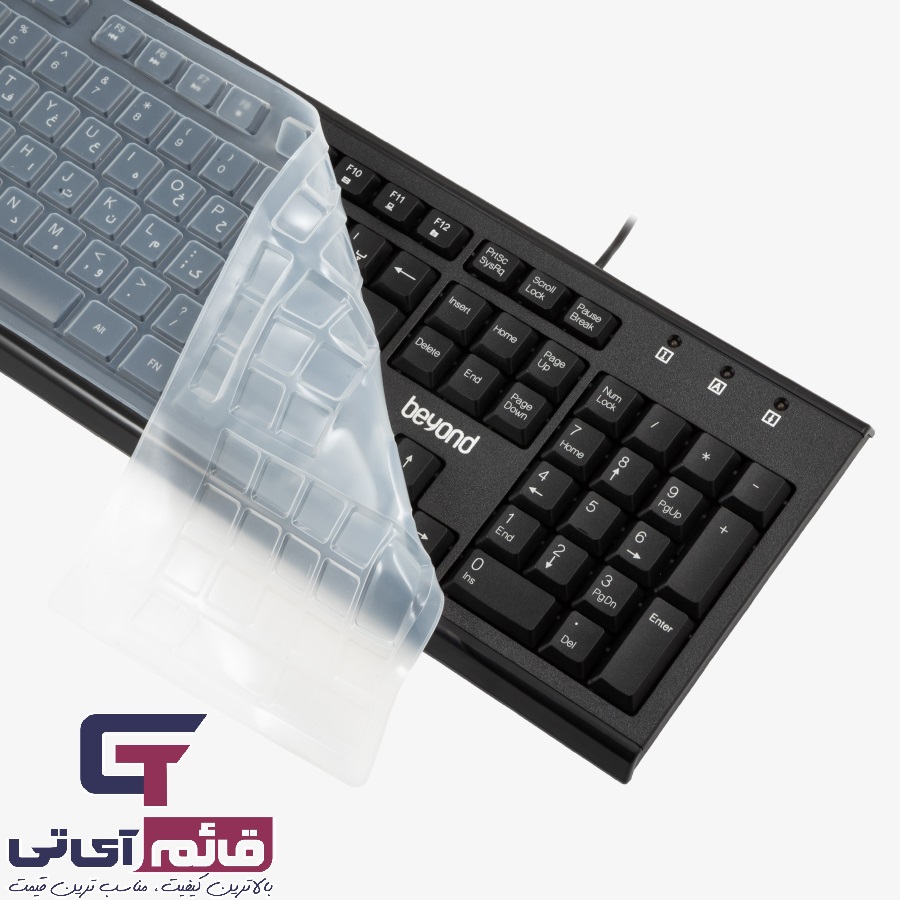 خرید و قیمت کیبورد و ماوس با سیم بیاند مدل Wired Keyboard & Mouse Beyond BMK 8310 USB در قائم آی تی 