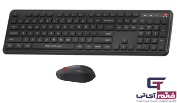 خرید و قیمت کیبورد و ماوس بی سیم شیائومی مدل Wireless Keyboard & Mouse MIIIW Xiaomi Combo Gen3 در قائم آی تی 