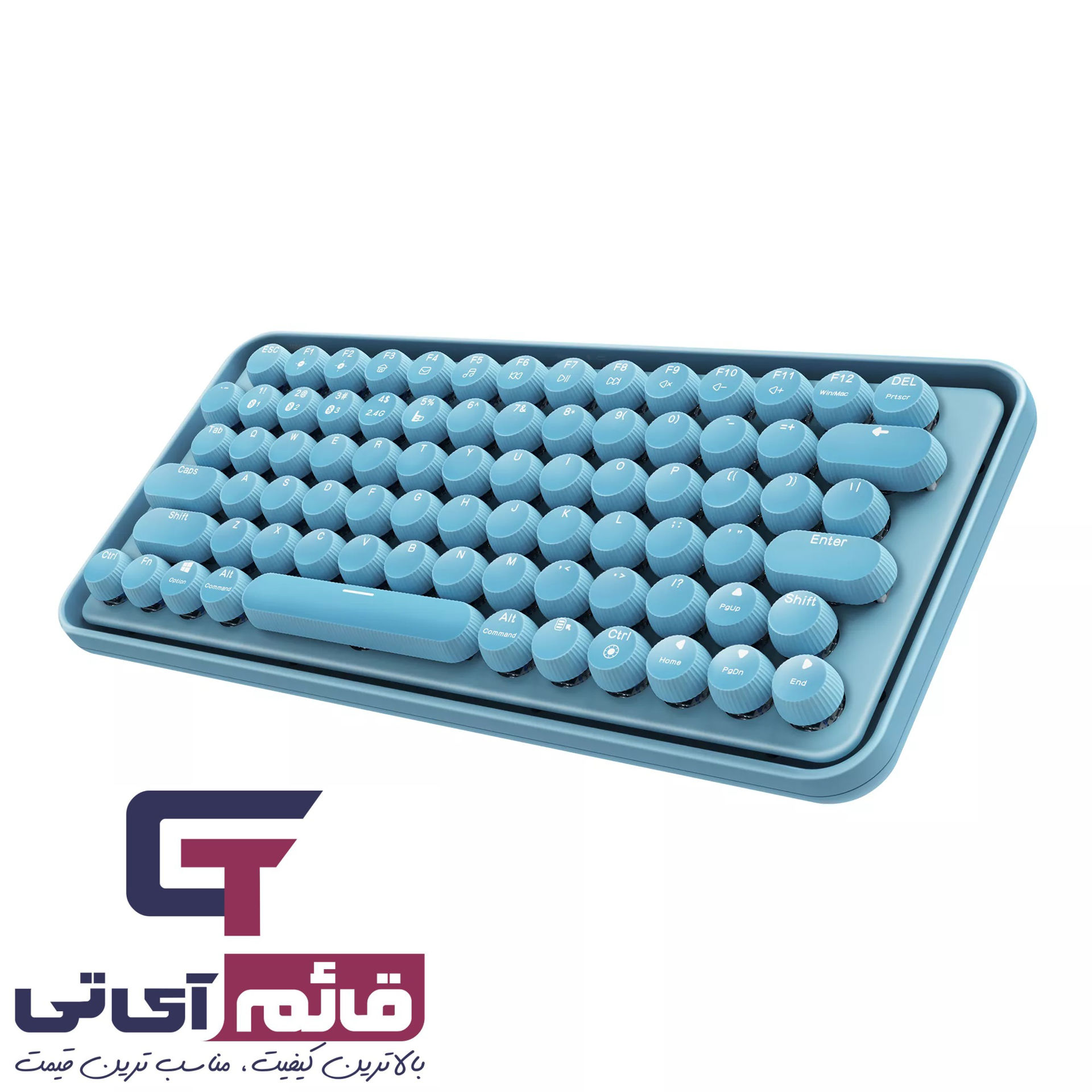 خرید و قیمت کیبورد مکانیکال بی سیم رپو مدل Keyboard Rapoo Ralemo Pre 5 در قائم آی تی 