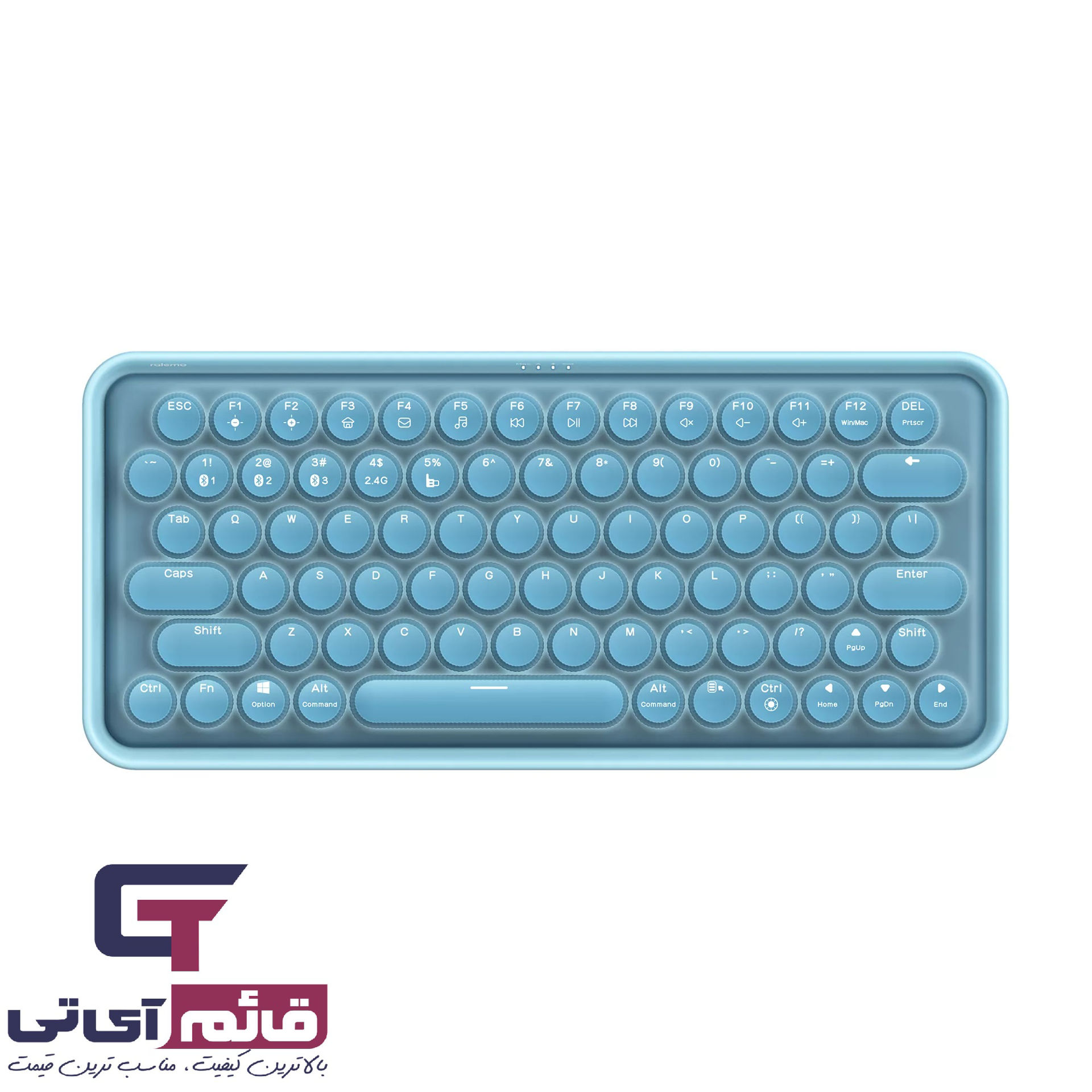 خرید و قیمت کیبورد مکانیکال بی سیم رپو مدل Keyboard Rapoo Ralemo Pre 5 در قائم آی تی 