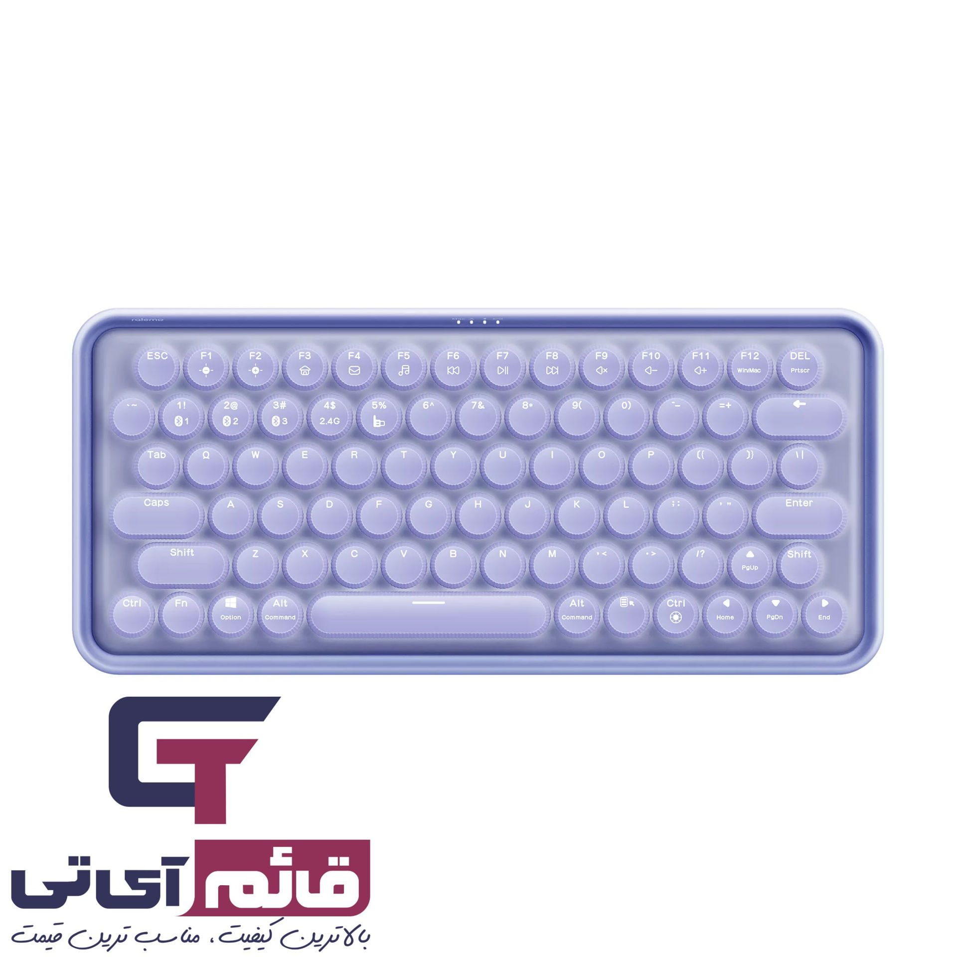 خرید و قیمت کیبورد مکانیکال بی سیم رپو مدل Keyboard Rapoo Ralemo Pre 5 در قائم آی تی 