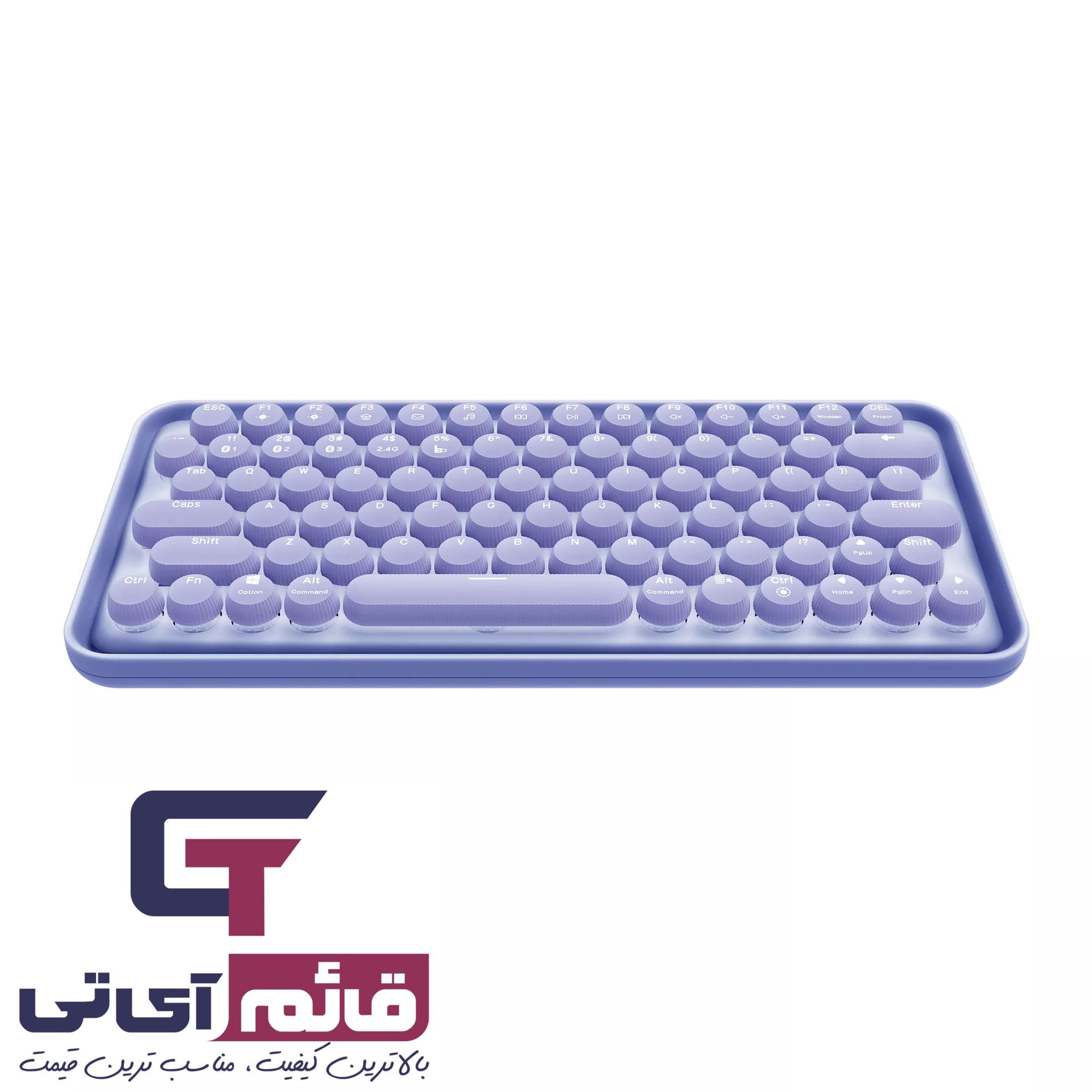 خرید و قیمت کیبورد مکانیکال بی سیم رپو مدل Keyboard Rapoo Ralemo Pre 5 در قائم آی تی 