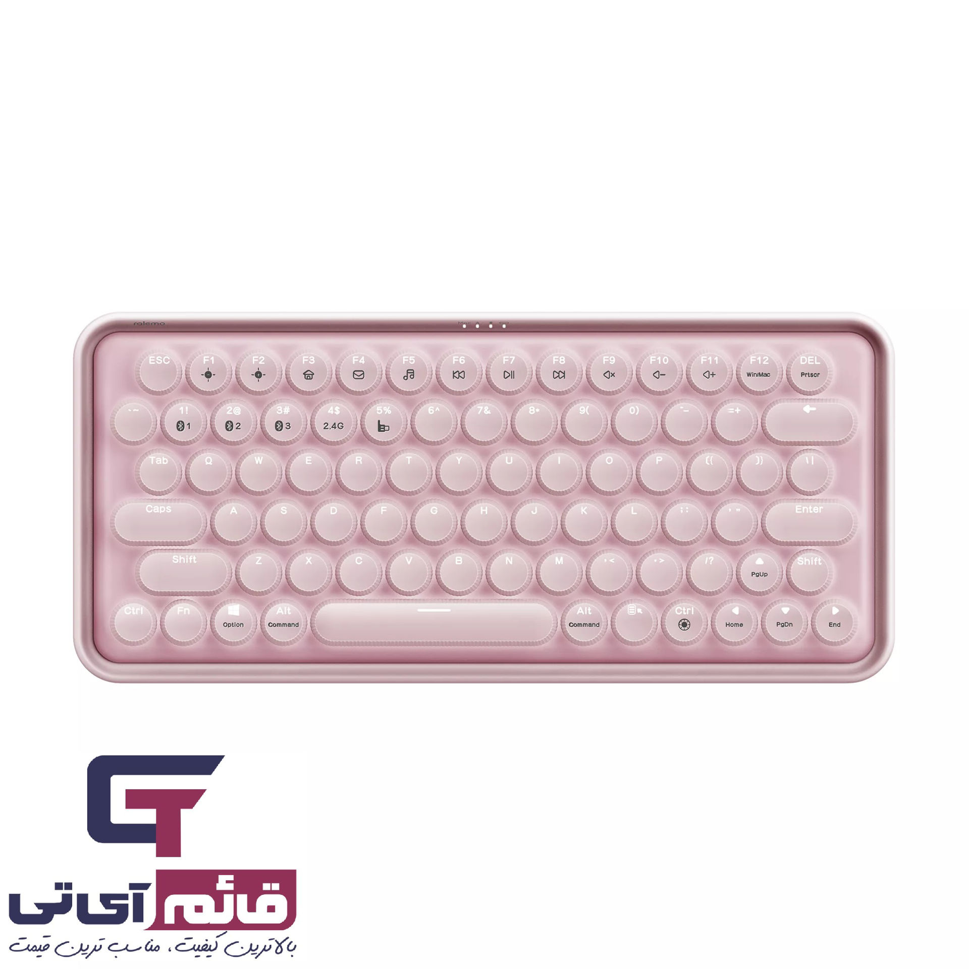 خرید و قیمت کیبورد مکانیکال بی سیم رپو مدل Keyboard Rapoo Ralemo Pre 5 در قائم آی تی 