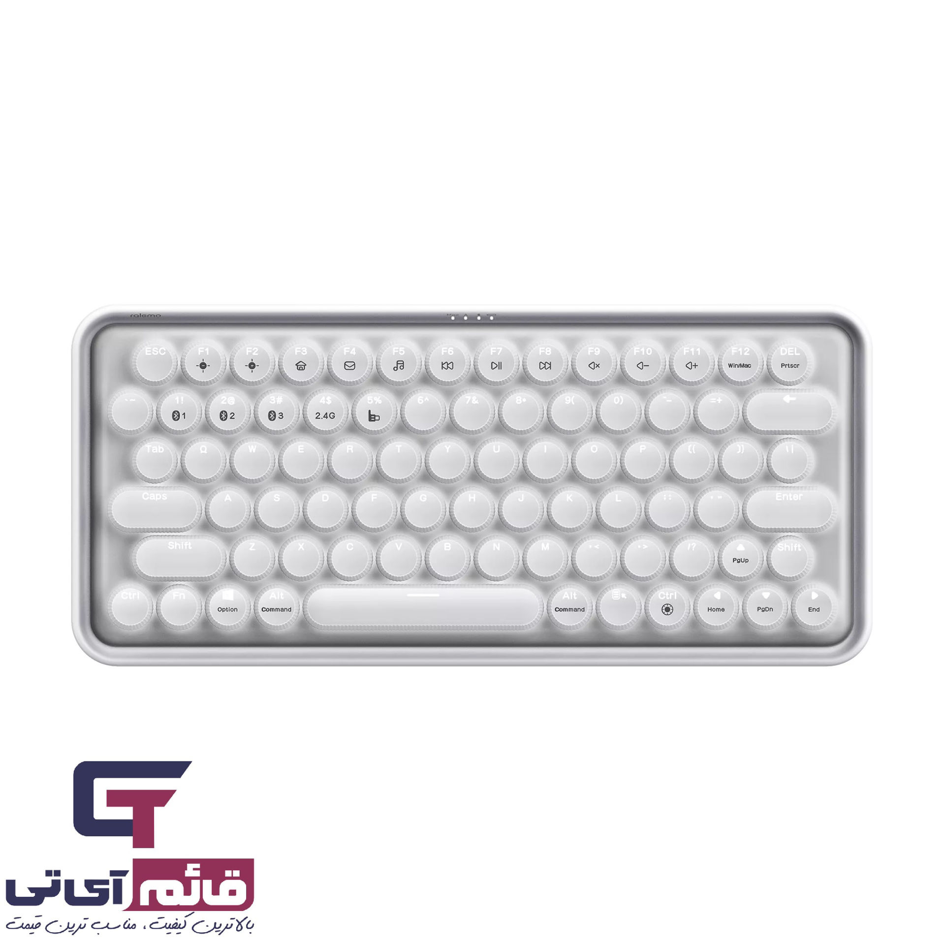 خرید و قیمت کیبورد مکانیکال بی سیم رپو مدل Keyboard Rapoo Ralemo Pre 5 در قائم آی تی 