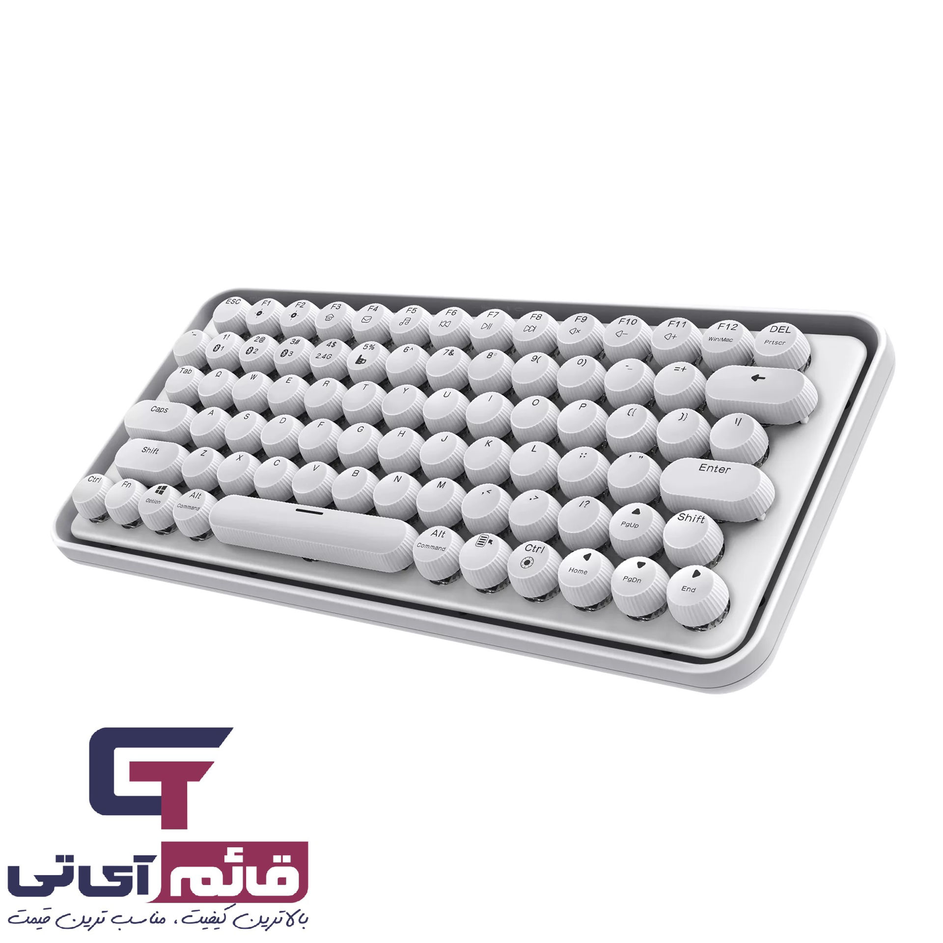 خرید و قیمت کیبورد مکانیکال بی سیم رپو مدل Keyboard Rapoo Ralemo Pre 5 در قائم آی تی 