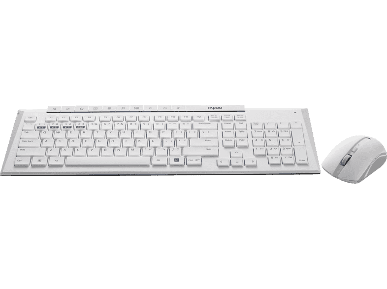 خرید و قیمت کیبورد و ماوس بی سیم رپو مدل KEYBOARD MOUSE RAPOO 8210M در قائم آی تی 