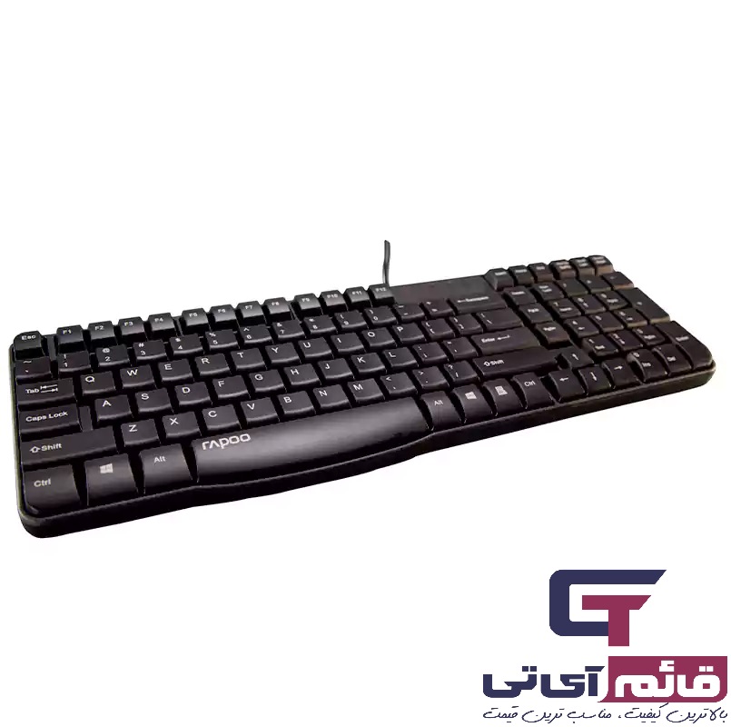خرید و قیمت کیبورد با سیم رپو مدل Keyboard Rapoo N2400 USB در قائم آی تی 