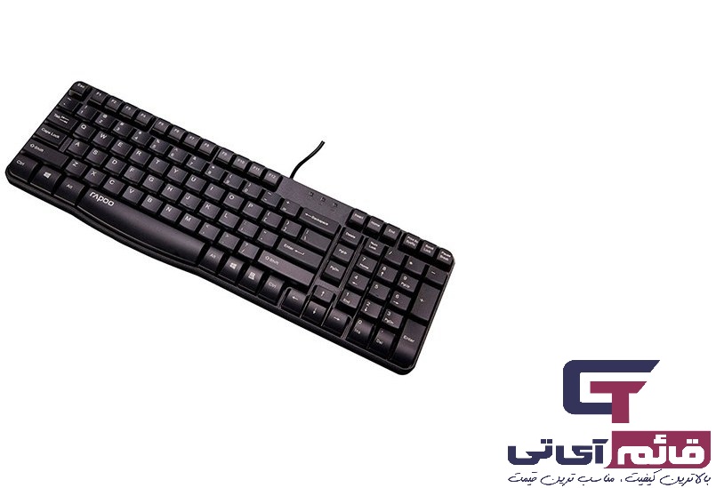 خرید و قیمت کیبورد با سیم رپو مدل Keyboard Rapoo N2400 USB در قائم آی تی 