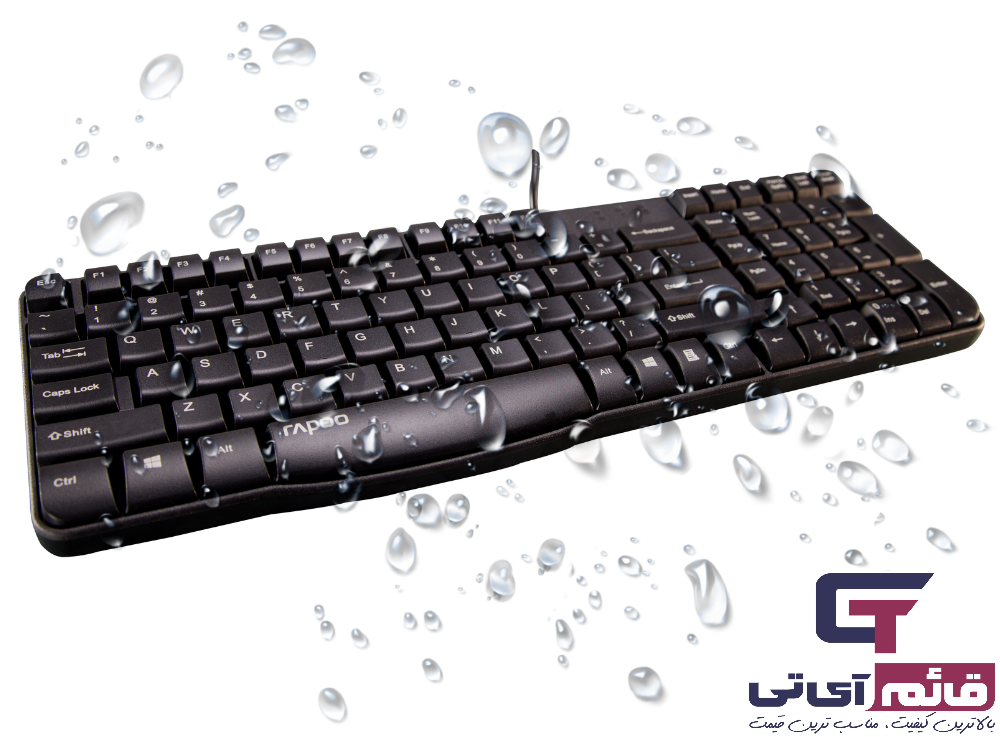 خرید و قیمت کیبورد با سیم رپو مدل Keyboard Rapoo N2400 USB در قائم آی تی 