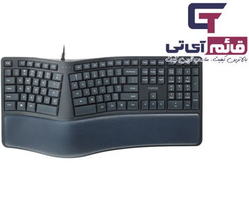 خرید و قیمت کیبورد با سیم رپو مدل Keyboard Rapoo NK8800 USB در قائم آی تی 