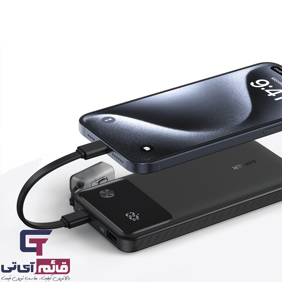 خرید و قیمت پاوربانک انکر مدل Power Bank Anker 10K 22.5W A1388H11 در قائم آی تی 