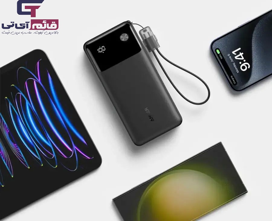 خرید و قیمت پاوربانک انکر مدل Power Bank Anker 10K 22.5W A1388H11 در قائم آی تی 