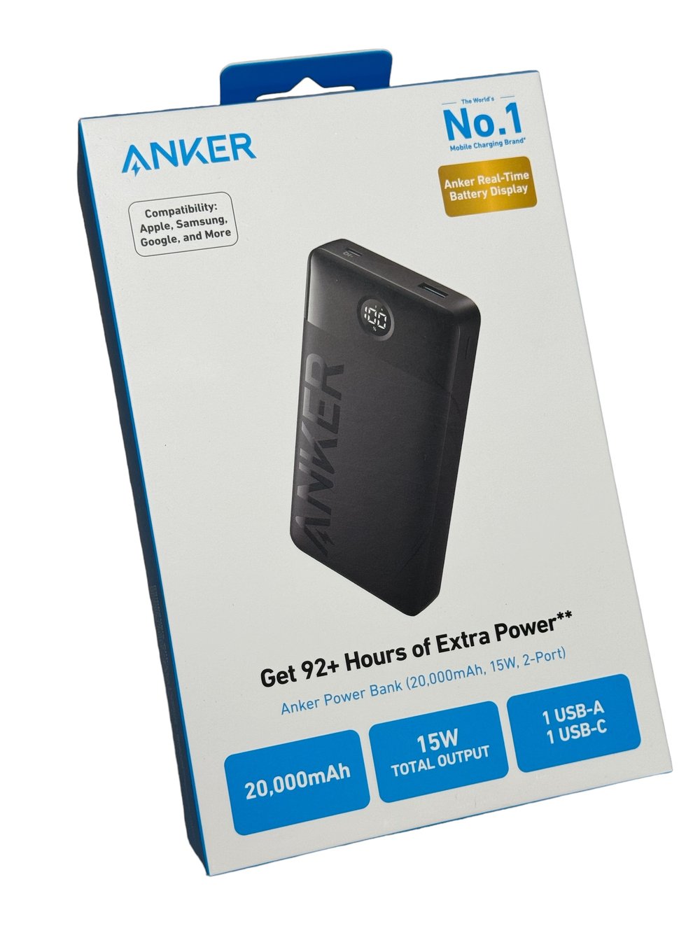 خرید و قیمت پاوربانک انکر مدل Power Bank Anker 20K 15W A1367H11 در قائم آی تی 