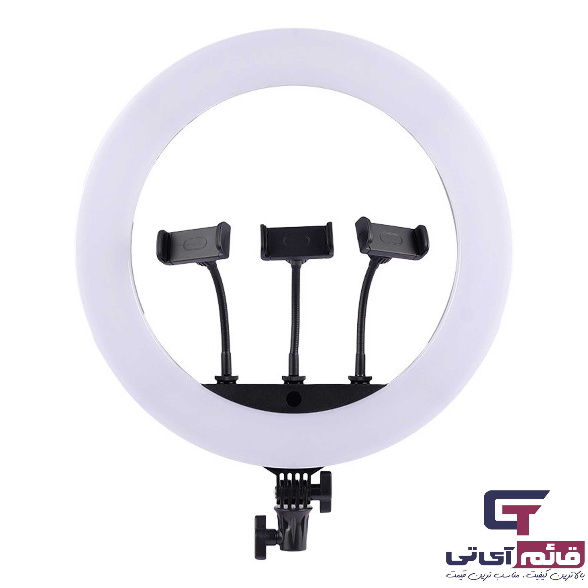 خرید و قیمت رینگ لایت 43 سانتی متری مدل Ring Light HQ18N 55W 