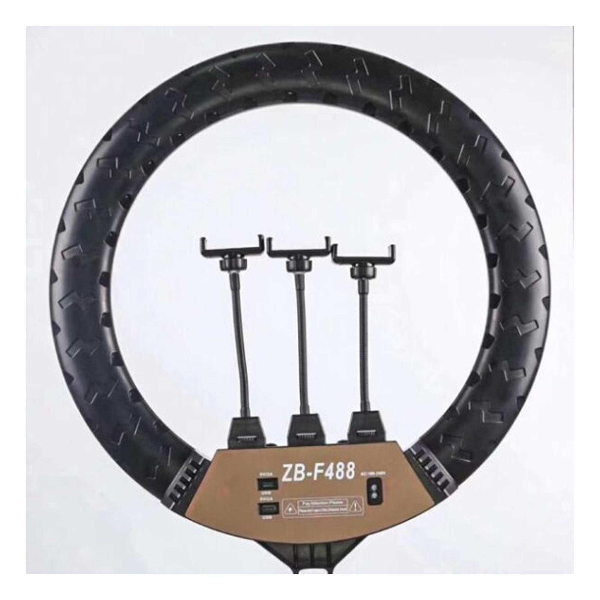 رینگ لایت 56 سانتی متری مدل Ring Light ZB-F488 70W