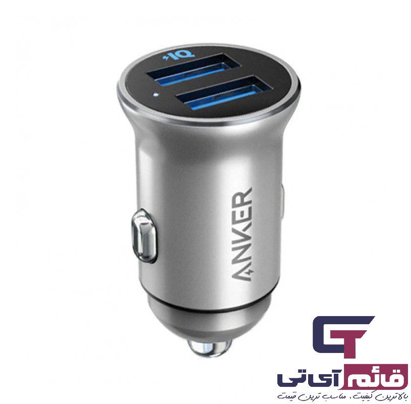 خرید و قیمت شارژر فندکی انکر مدل Anker Power Drive 2 Alloy A2727-H42 در قائم آی تی 