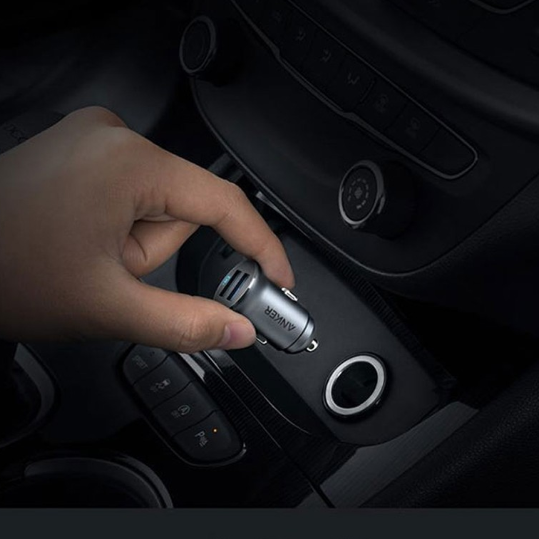 خرید و قیمت شارژر فندکی انکر مدل Anker Power Drive 2 Alloy A2727-H42 در قائم آی تی 