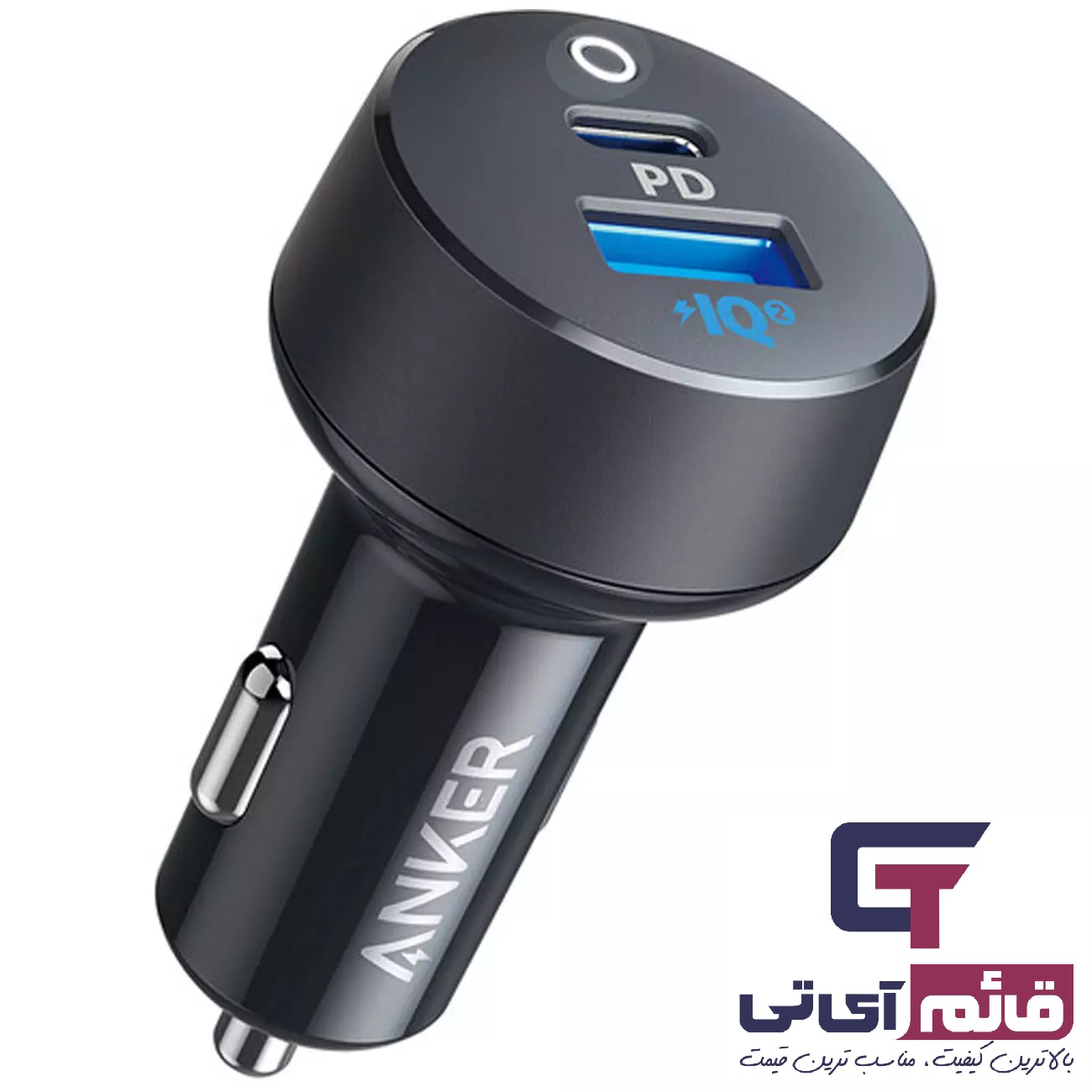خرید و قیمت شارژر فندکی انکر مدل Anker Power Drive PD+35W A2732HF1 در قائم آی تی 