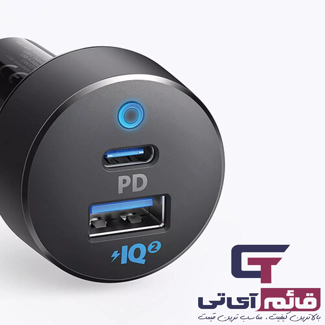 خرید و قیمت شارژر فندکی انکر مدل Anker Power Drive PD+35W A2732HF1 در قائم آی تی 
