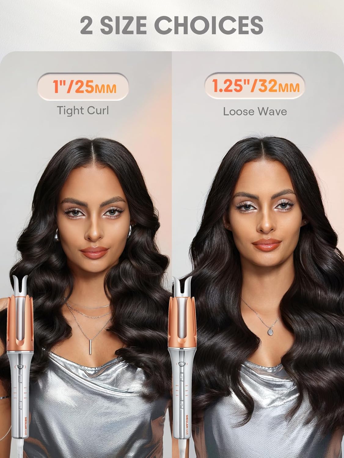خرید و قیمت دستگاه فر کننده مو شیگلم مدل Sheglam Hair SGH-OTIC-01-25در قائم آی تی 