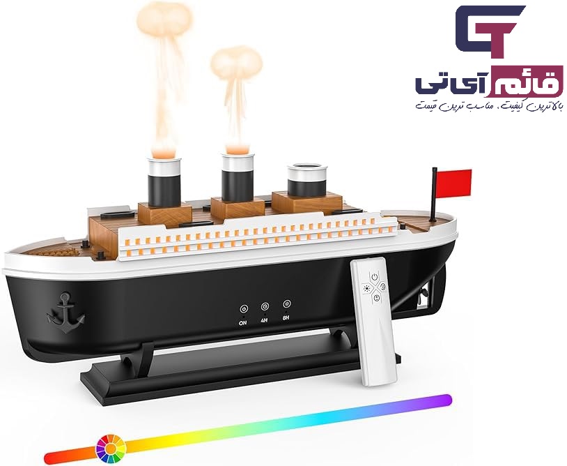 دستگاه بخور سرد طرح کشتی تایتانیک مدل JellyFish Aroma Diffuser