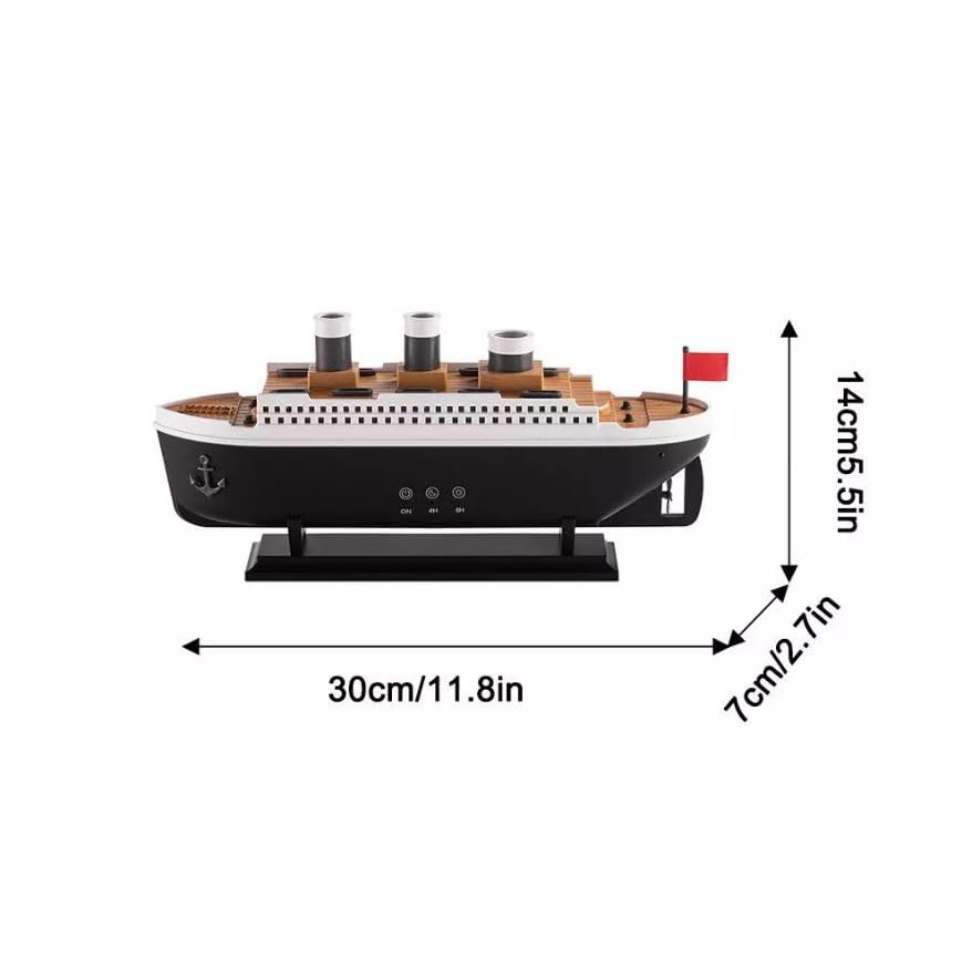 دستگاه بخور سرد طرح کشتی تایتانیک مدل JellyFish Aroma Diffuser