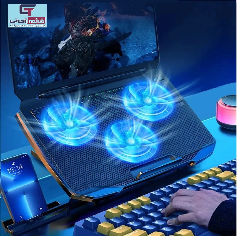 پایه خنک کننده لپ تاپ کول کلد مدل CoolCold F2 Plus