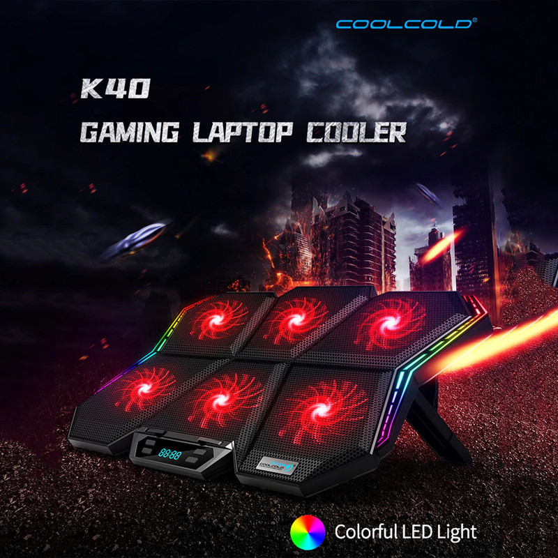 پایه خنک کننده لپ تاپ کول کلد مدل CoolCold K40