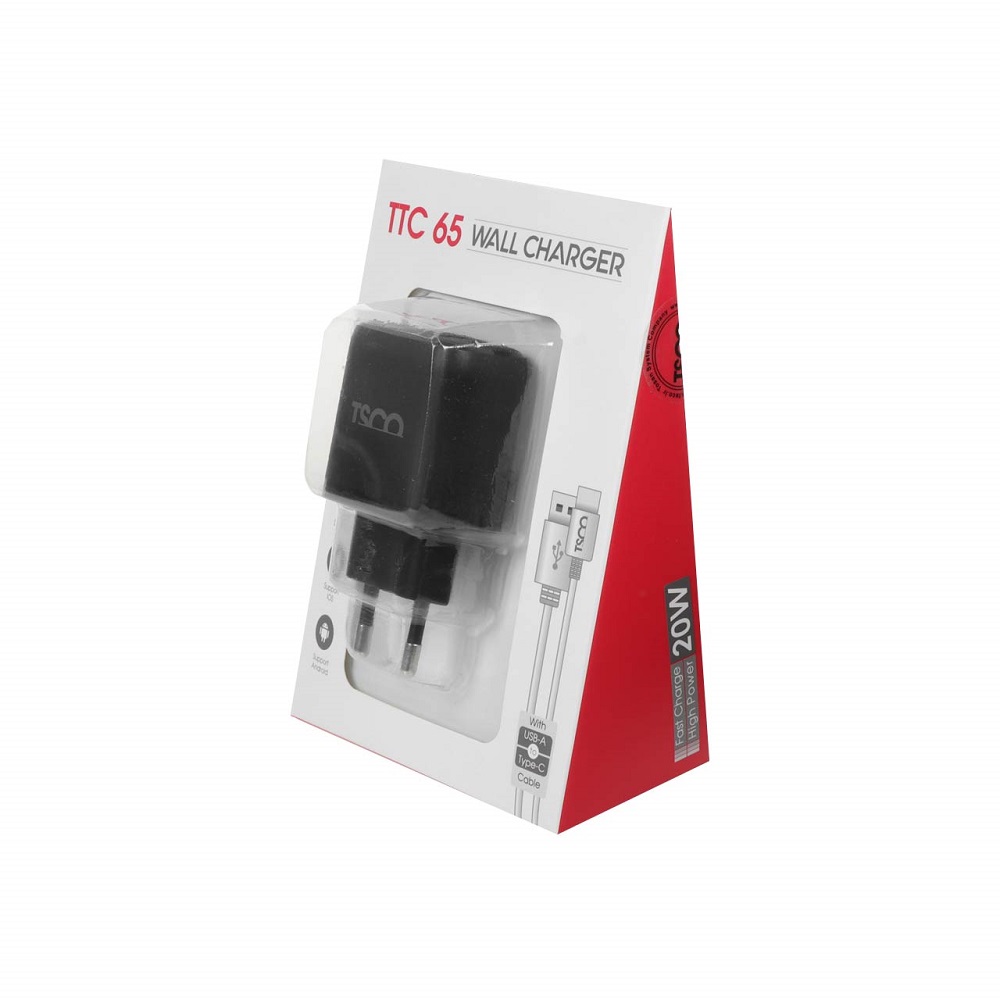 شارژر دیواری تسکو مدل TSCO TTC 65