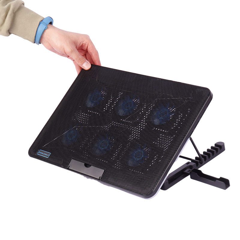 پایه خنک کننده لپ تاپ کول کلد مدل CoolCold F5-RGB