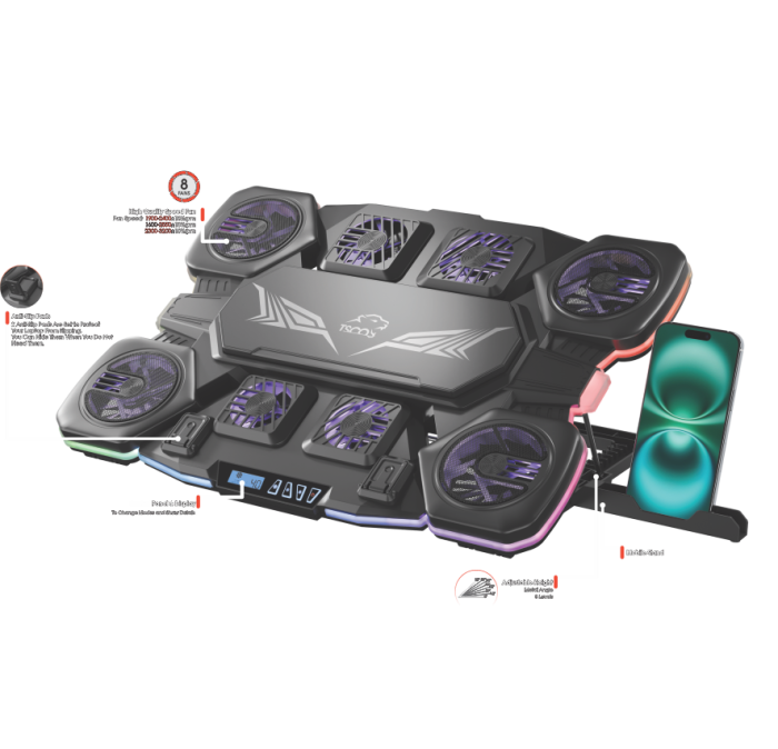 پایه خنک کننده لپ تاپ تسکو مدل TSCO GCLP 3154