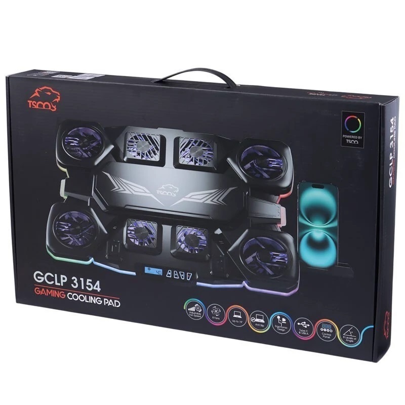 پایه خنک کننده لپ تاپ تسکو مدل TSCO GCLP 3154
