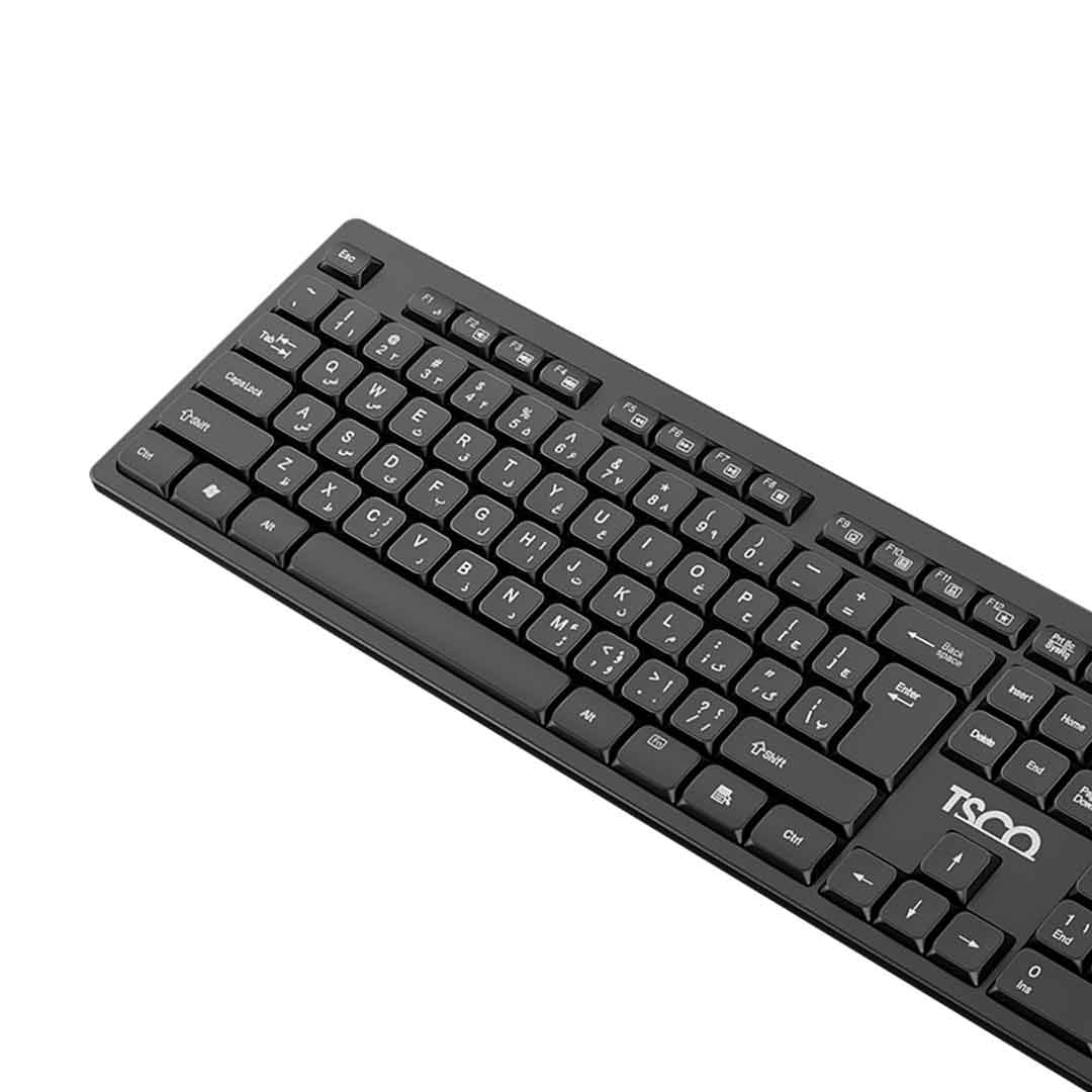 کیبورد با سیم تسکو مدل TSCO TK 8072