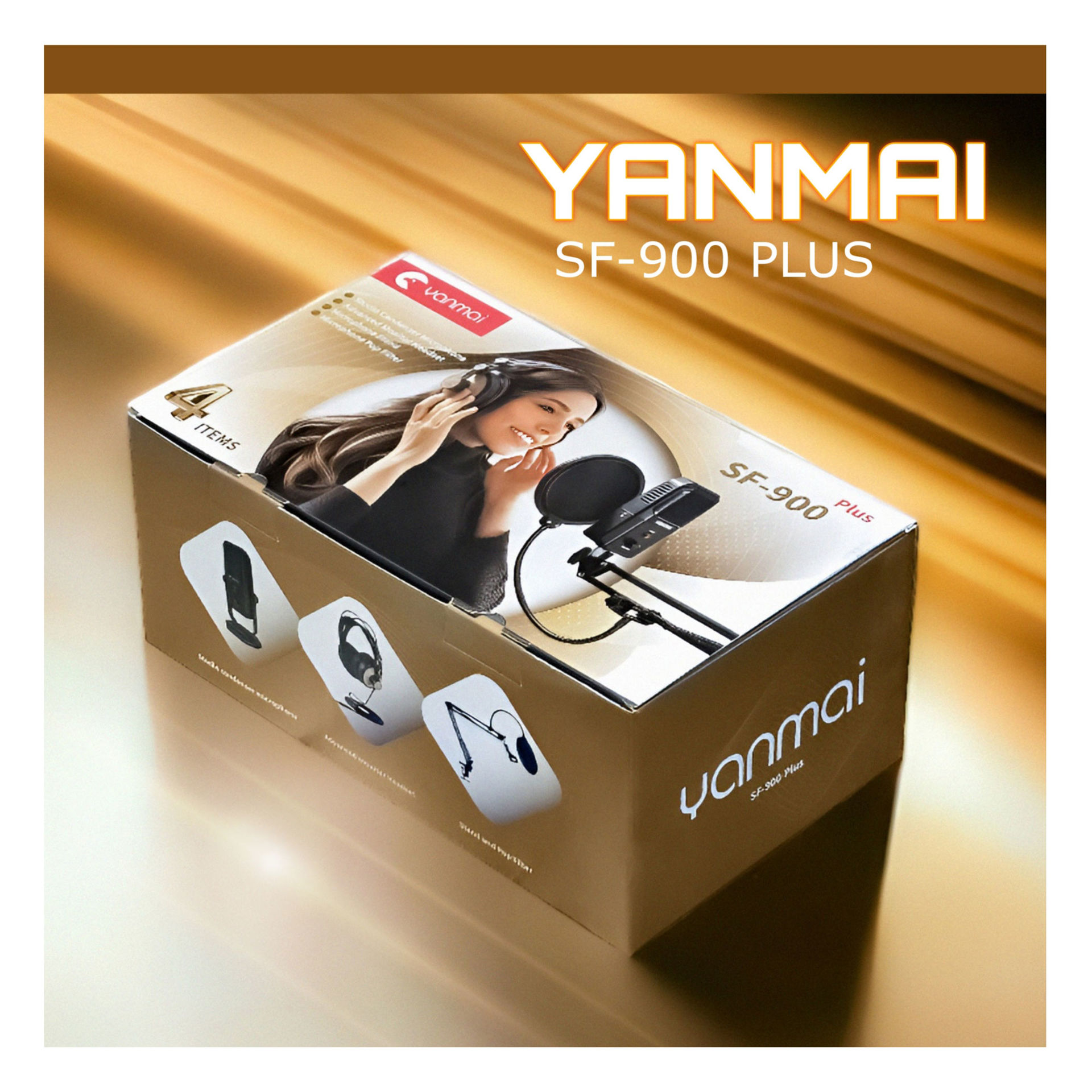 میکروفون استودیویی یانمای مدل Yanmai SF900 Plus
